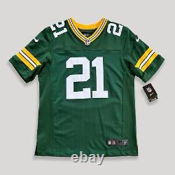 Nike Charles Woodson Green Bay Packers Sewn On-Field Authentic Elite Jersey 44