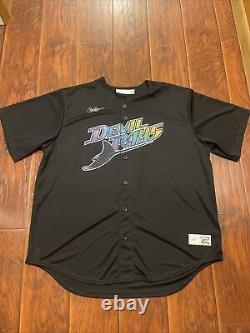 Nike Cooperstown Collection Tampa Bay Rays Jersey NWT Size XXL