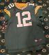 Nike Elite Green Bay Packers Nfl Aaron Rodgers Size 44 Authentic On Field Jersey