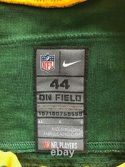 Nike Elite NFL Aaron Rodgers Green Bay Packers Jersey 913569-323 44 $325
