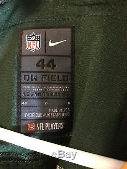 Nike Elite On Field Jersey Clay Matthews #52 Green Bay Packers 905773-326 Sz. 44