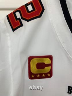 Nike Elite Tom Brady white Tampa Bay bucaneers Captain Jersey