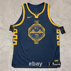 Nike Golden State Warriors Klay Thompson The Bay Vaporknit Jersey Size 56 2XL