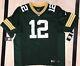 Nike Green Bay Packers Aaron Rodgers 12 Authentic Vapor Elite Jersey Sz 56 $325