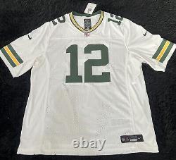 Nike Green Bay Packers Aaron Rodgers LIMITED Away Jersey Stitched Men Sz XL NWT