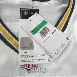 Nike Green Bay Packers Aaron Rodgers LIMITED Away Jersey Stitched Men Sz XL NWT