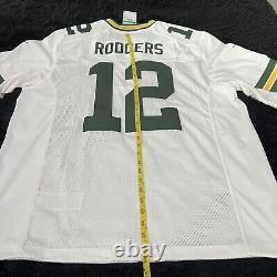 Nike Green Bay Packers Aaron Rodgers LIMITED Away Jersey Stitched Men Sz XL NWT