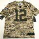 Nike Green Bay Packers Aaron Rodgers Salute To Service Camo Jersey Mens Large