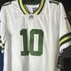 Nike Green Bay Packers Jordan Love #10 Nfl Football Jersey, White, Mens L