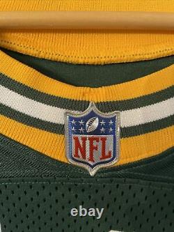 Nike Green Bay Packers NFL Aaron Rodgers Size 52 Authentic Nike On Field Jersey