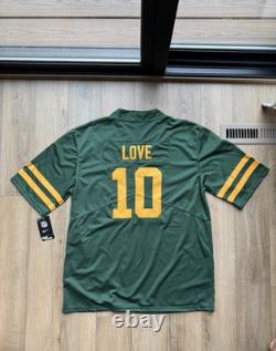 Nike Jordan Love #10 Green Bay Packers Jersey XL On Field NWT NFL Men's New