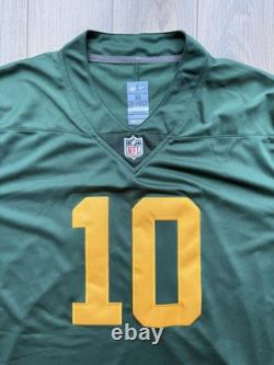 Nike Jordan Love #10 Green Bay Packers Jersey XL On Field NWT NFL Men's New
