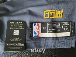 Nike Klay Thompson The Bay City NBA VaporKnit Authentic Jersey AH6209-430 Sz 40