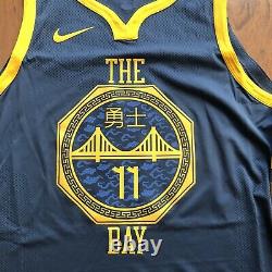 Nike Klay Thompson The Bay City VaporKnit Authentic Jersey Sz 52 XL AH6209-430