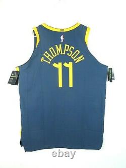 Nike Klay Thompson The Bay City VaporKnit Jersey Size 52 Golden State Warriors