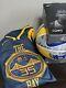 Nike Lot Kevin Durant Gs Warriors The Bay Jersey L And Kd Basketball Ball Bundle