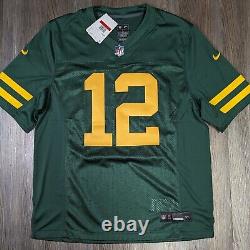 Nike Limited Aaron Rodgers Green Bay Packers Men's L 50s Classic Green Jersey