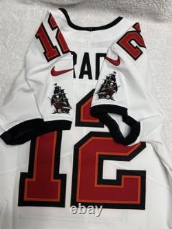 Nike Men's Authentic Tampa Bay Buccaneers $365 Brady Vapor Elite NFL Jersey 44