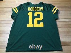 Nike Men's Green Bay Packers Aaron Rodgers #12 Football NFL Jersey Size 60 NWTs