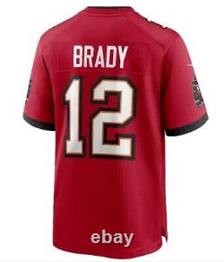 Nike Men's Tampa Bay Buccaneers Tom Brady #12 Super Bowl LV Jersey NFL Bucs