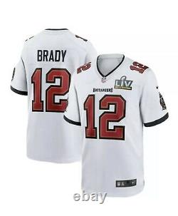 Nike Men's Tampa Bay Buccaneers Tom Brady #12 Super Bowl LV Jersey NFL Bucs. Med