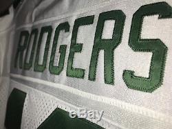 Nike Mens Aaron Rodgers Elite Jersey Green Bay Packers Away Size 40 Authentic