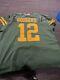 Nike Mens Green Bay Packers Aaron Rodgers #12 Football-nfl Jersey Size 60