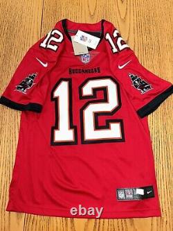 Nike Mens Tom Brady #12 Tampa Bay Buccaneers Vapor Limited Jersey Small Nwt $160