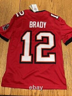 Nike Mens Tom Brady #12 Tampa Bay Buccaneers Vapor Limited Jersey Small Nwt $160