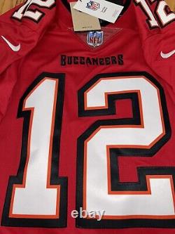 Nike Mens Tom Brady #12 Tampa Bay Buccaneers Vapor Limited Jersey Small Nwt $160