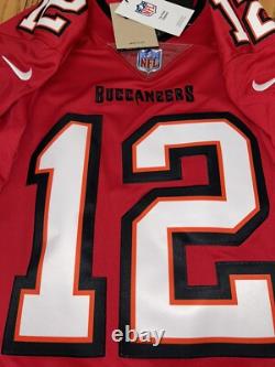 Nike Mens Tom Brady #12 Tampa Bay Buccaneers Vapor Limited Jersey XL Nwt $160
