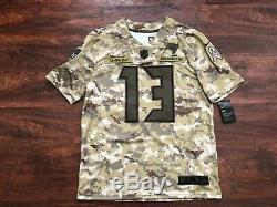 Nike Mike Evans Tampa Bay Buccaneers Elite Salute to Service Jersey Men's Large