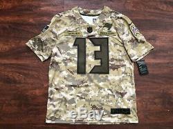 Nike Mike Evans Tampa Bay Buccaneers Elite Salute to Service Jersey Men's Large