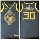 Nike Nba Golden State Warriors Steph Curry City Edition Bay Cny Lny Jersey M 44