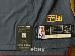 Nike NBA Klay Thompson The Bay City VaporKnit Authentic Jersey Sz 52 AH6209-430