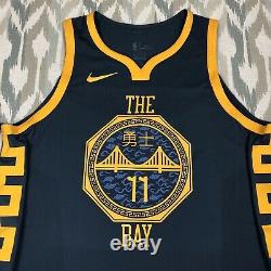 Nike NBA Klay Thompson The Bay City VaporKnit Authentic Mens Jersey Size 52 XL