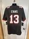 Nike Nfl Football Tampa Bay Buccaneers Wr Mike Evans #13 Pewter Game Jersey L