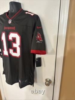 Nike NFL Football Tampa Bay Buccaneers WR Mike Evans #13 Pewter Game Jersey L