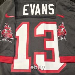 Nike NFL Football Tampa Bay Buccaneers WR Mike Evans #13 Pewter Game Jersey L