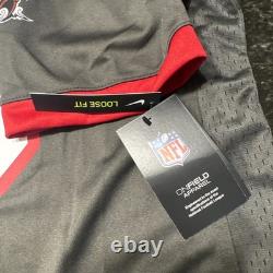 Nike NFL Football Tampa Bay Buccaneers WR Mike Evans #13 Pewter Game Jersey L