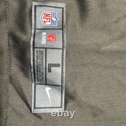 Nike NFL Football Tampa Bay Buccaneers WR Mike Evans #13 Pewter Game Jersey L