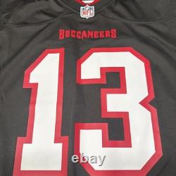 Nike NFL Football Tampa Bay Buccaneers WR Mike Evans #13 Pewter Game Jersey L