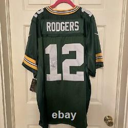 Nike NFL Green Bay Packers #12 Aaron Rodgers Men's Jersey Size 48
