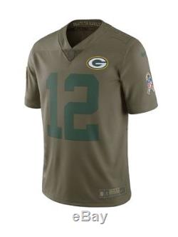 Nike NFL Green Bay Packers Aaron Rodgers Salute to Service Jersey