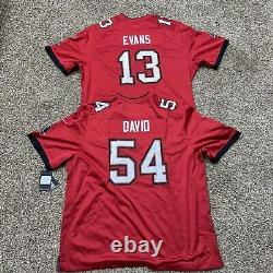 Nike NFL On Field Tampa Bay Buccaneers Jersey 3XL Red LIV SuperBowl Lot Of 2 Jer