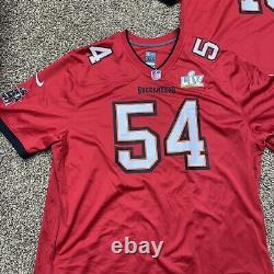 Nike NFL On Field Tampa Bay Buccaneers Jersey 3XL Red LIV SuperBowl Lot Of 2 Jer