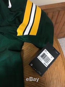 Nike NFL Onfield Elite Green Bay Packers Blank Jersey Sz 48 XL NWT $325 Rare
