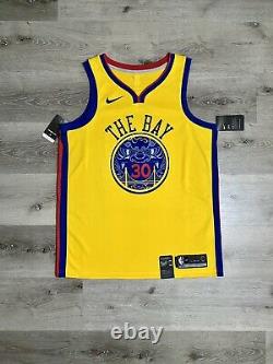 Nike Nba Golden State Warriors Steph Curry Chinese Heritage The Bay Jersey L 48