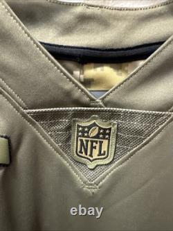 Nike New Green Bay Packers Bart Starr Salute To Service Camo Jersey Sz S