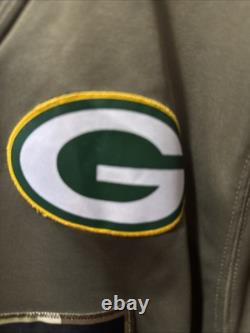 Nike New Green Bay Packers Bart Starr Salute To Service Camo Jersey Sz S